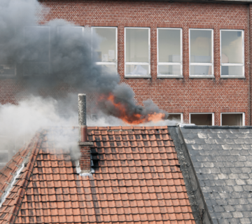 Incendie de cheminée