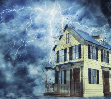 Victime d'un orage