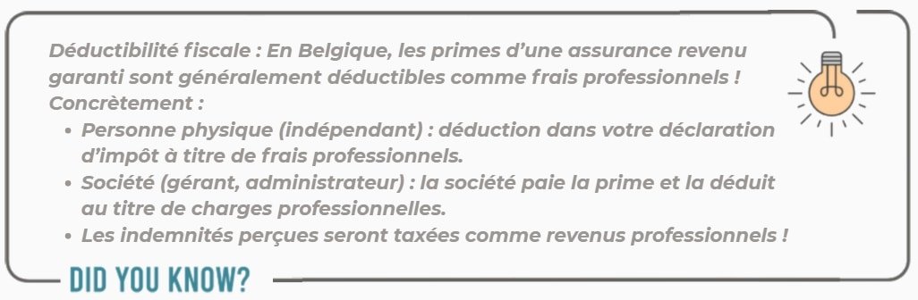 DYK Revenu garanti chiffre affaires 2